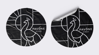 autokolita-vimnilou-me-koptiko-pavone-syros