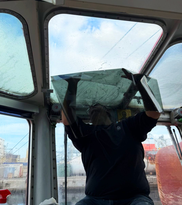 ΤΟΠΟΘΕΤΗΣΗ ΑΥΤΟΚΟΛΛΗΤΟ ΑΜΜΟΒΟΛΗΣ